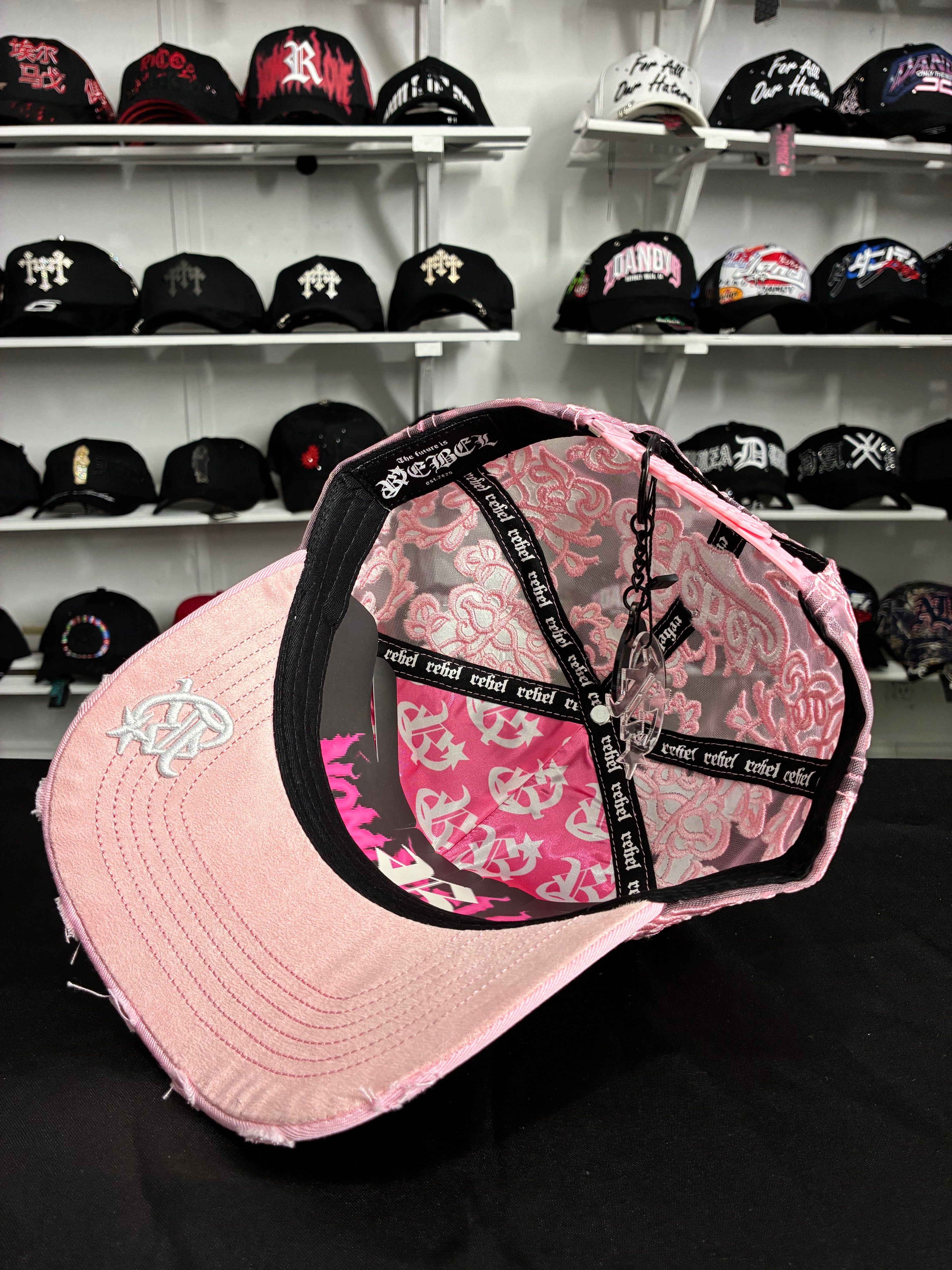 Revel hats,Just Lies Pink