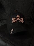 El Barbas Hats "Rose Gold Skulls"