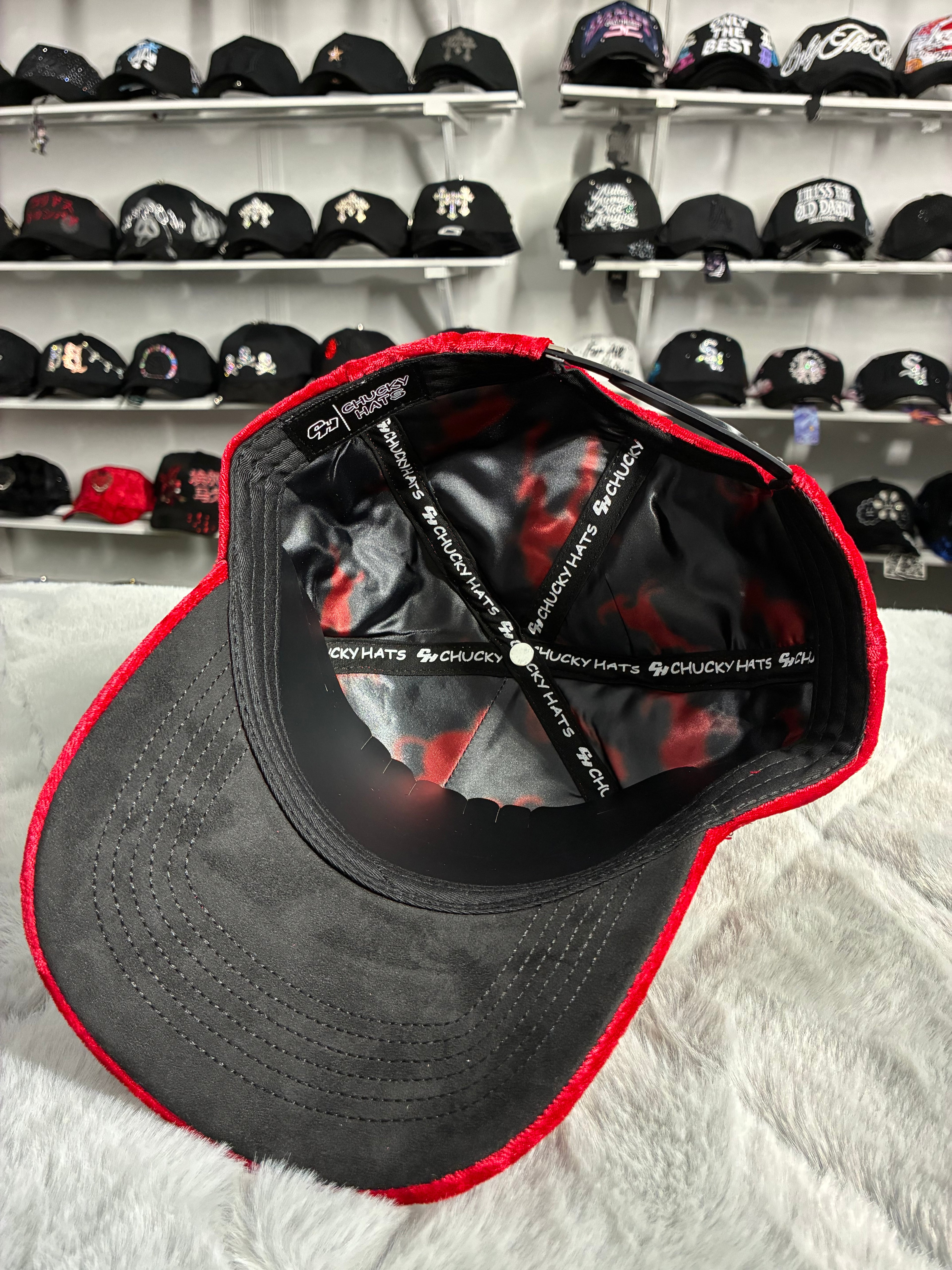 Chucky Hat" Lucifer V2 red ❣️