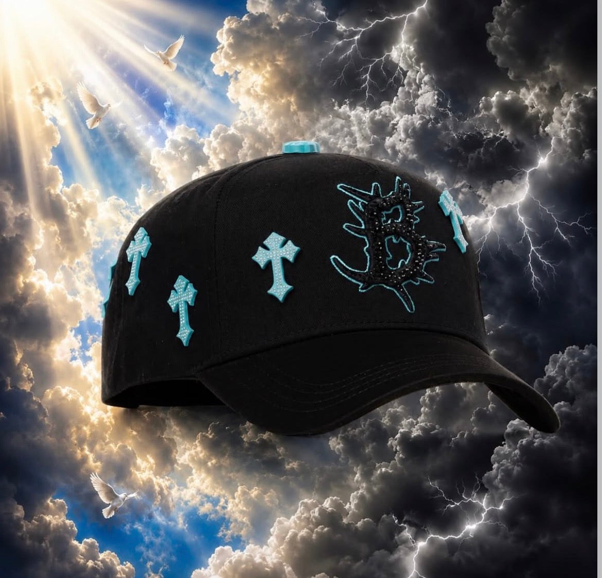 01) Barbas Hats modelo "Heaven"