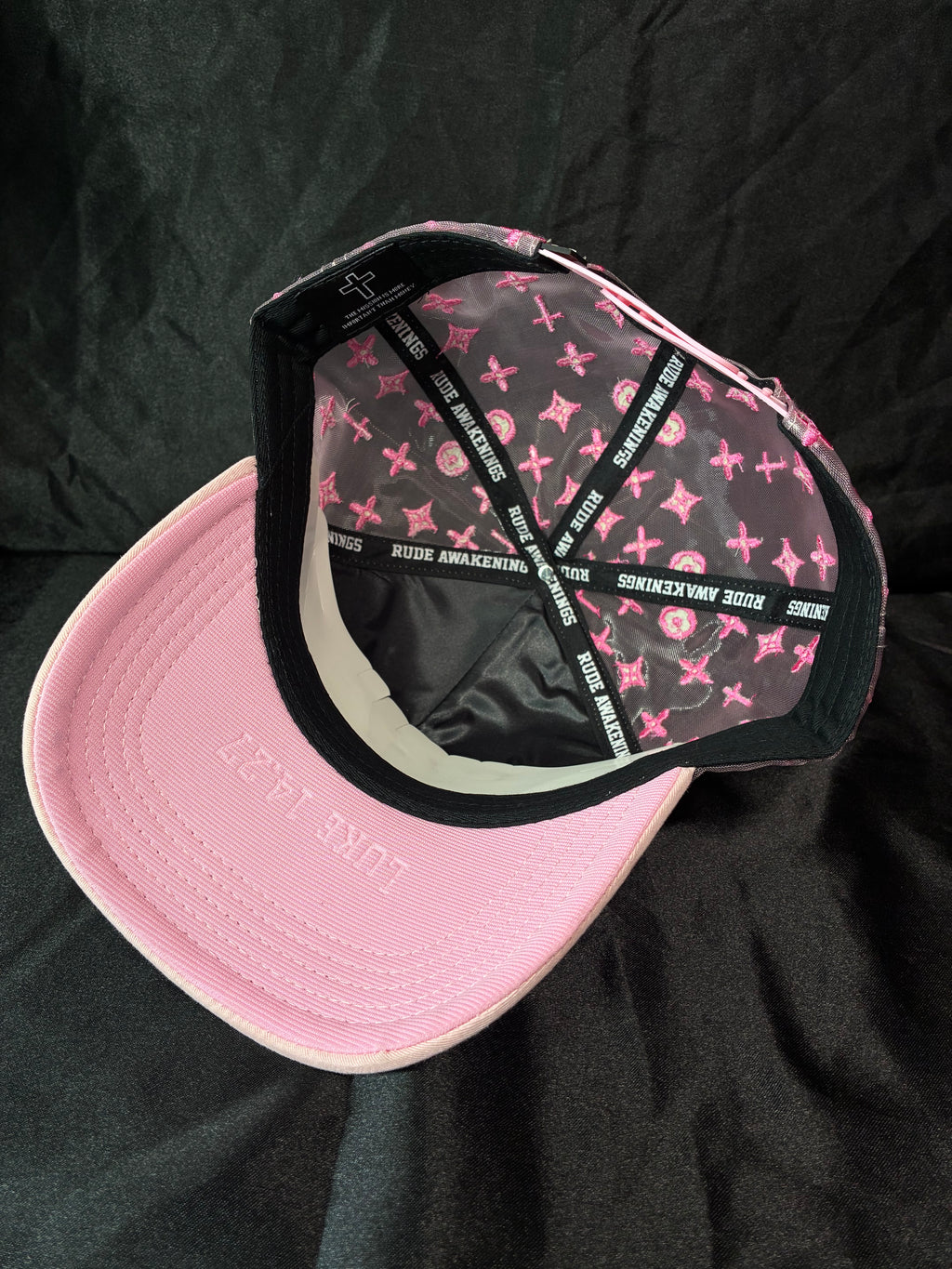 Lalala Pink Monogram x Rude Awakenings.