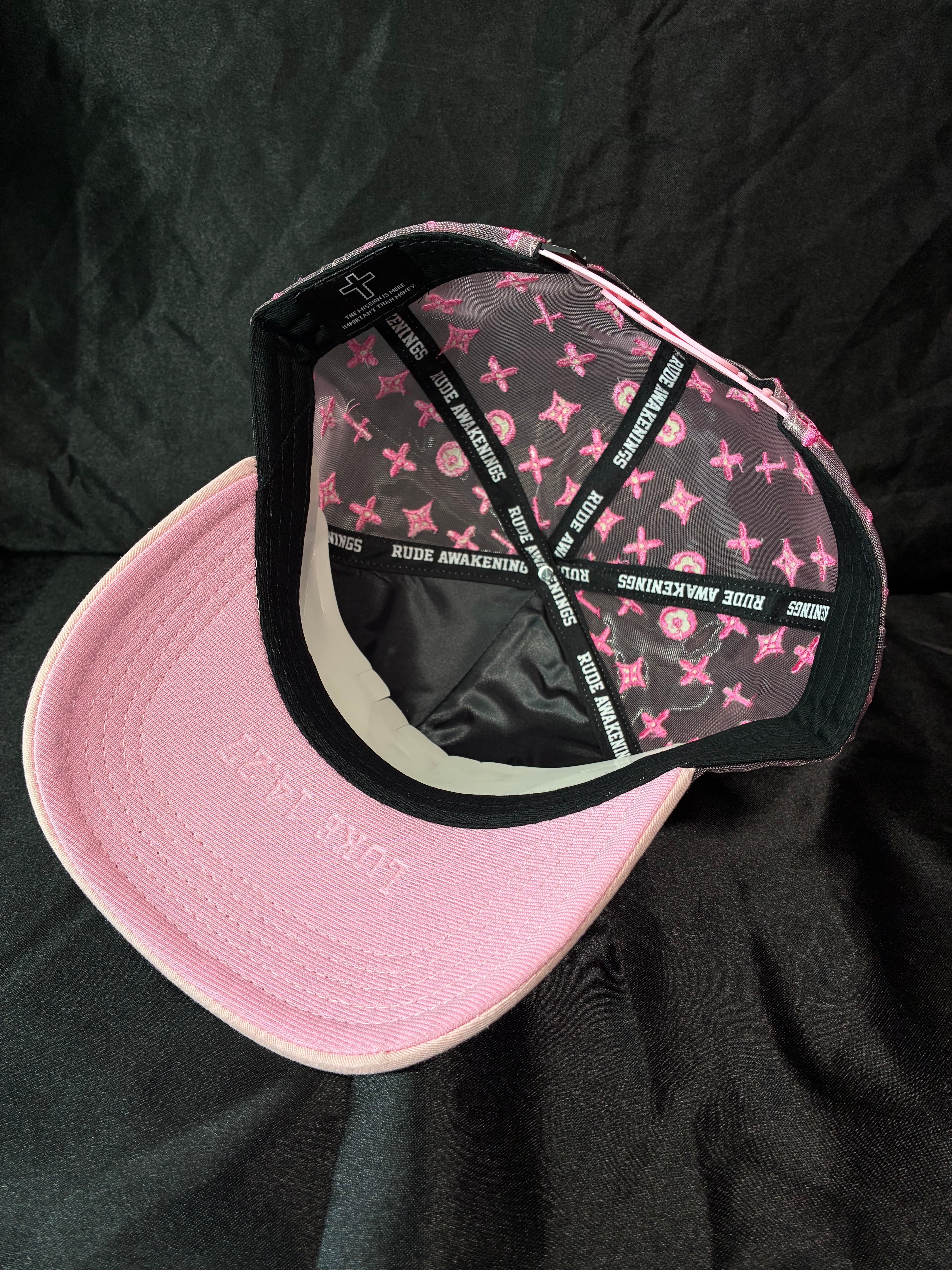 Lalala Pink Monogram x Rude Awakenings.